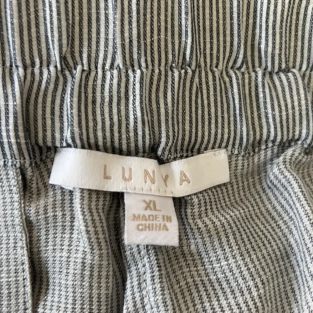NWOT Lunya Silk Cotton Linen Sleep Shorts - sz XL